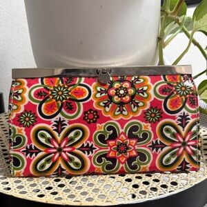 Floral Clutch Bag - Multicolor